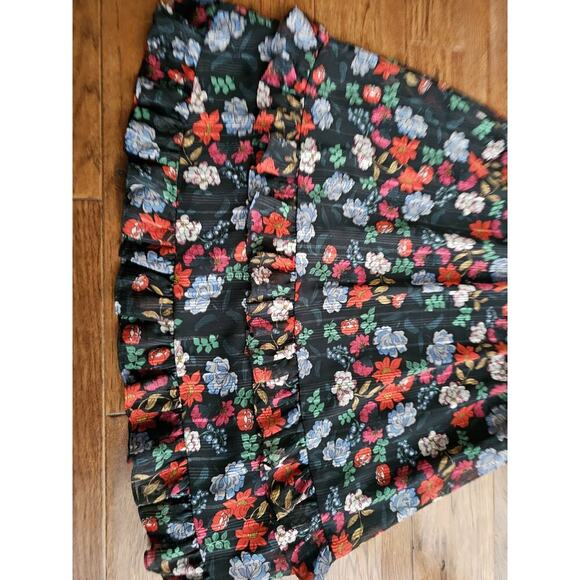 Nanette Lepore Lined Sheath Floral Dress Women's Size 4 Bohemian Peasant - Picture 7 of 10